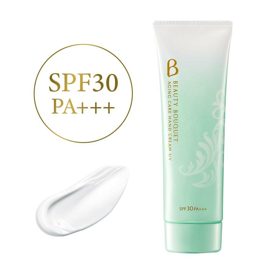 [限定] FANCL BEAUTY BOUQUET Aging Care Hand Cream UV SPF30 PA+++ 80g