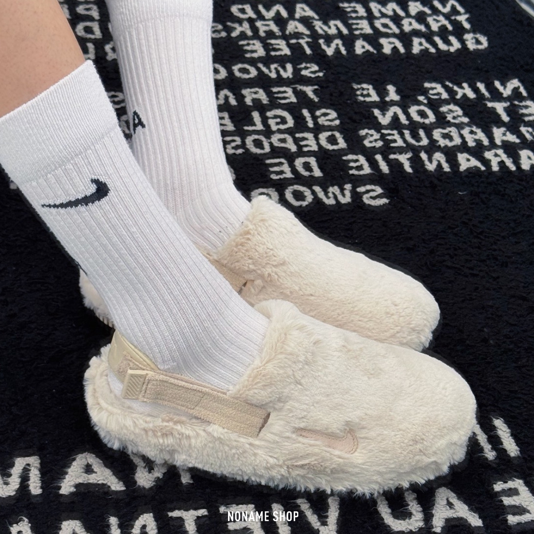 NIKE CALM MULE CREAM CLOG 絨毛 毛毛 穆勒鞋 懶人 三色 (女款)