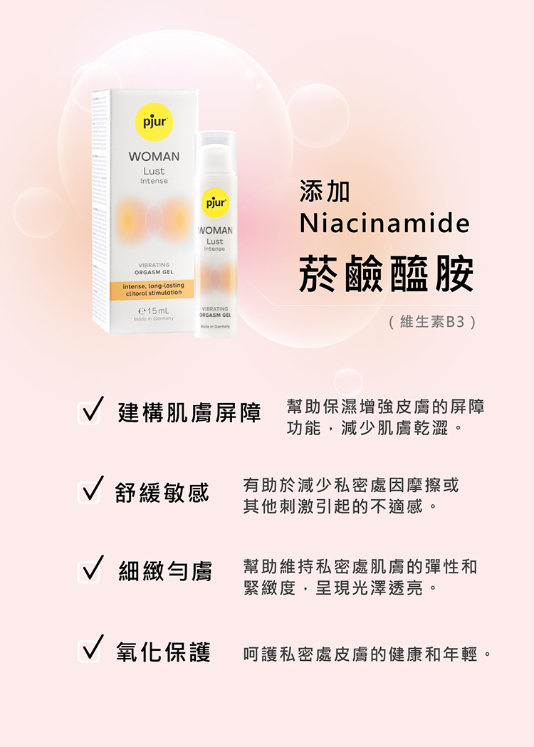 pjur Lust Intense 女性情慾提升熾烈凝膠-15ml