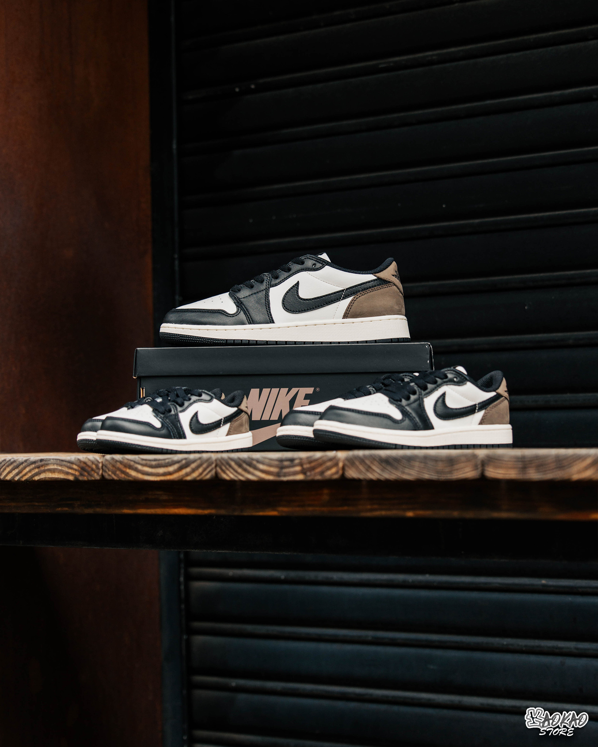 男/女/童款NIKE AJ1 Low OG "Mocha" 摩卡【CZ0790-102】【CZ0858-102】【FQ5436-102】【FQ5435-102】