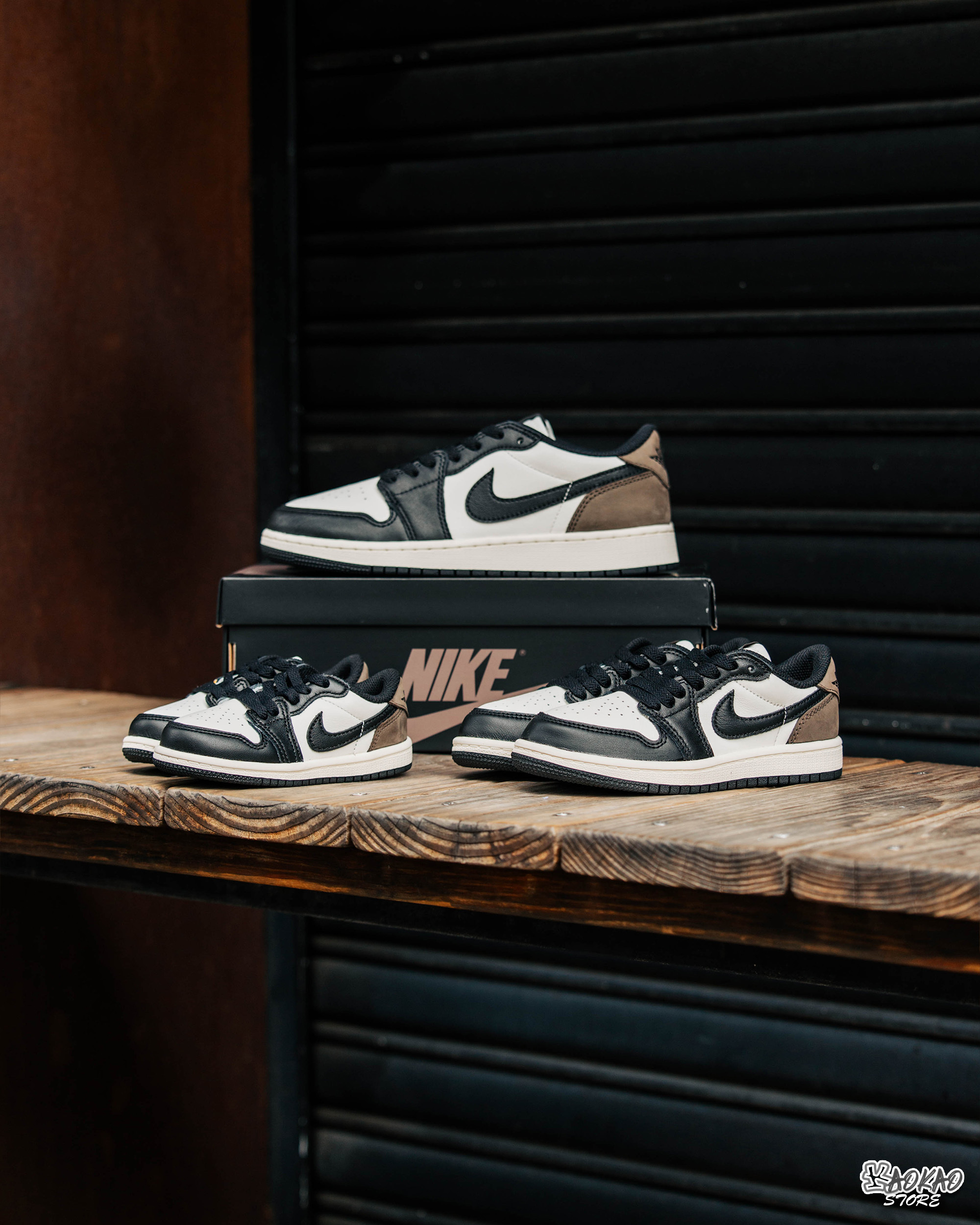 男/女/童款NIKE AJ1 Low OG "Mocha" 摩卡【CZ0790-102】【CZ0858-102】【FQ5436-102】【FQ5435-102】