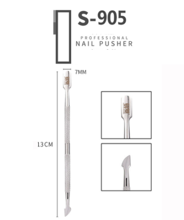 Popular easy-cut steel pusher nail knife (S-905 easy-cut steel pusher)