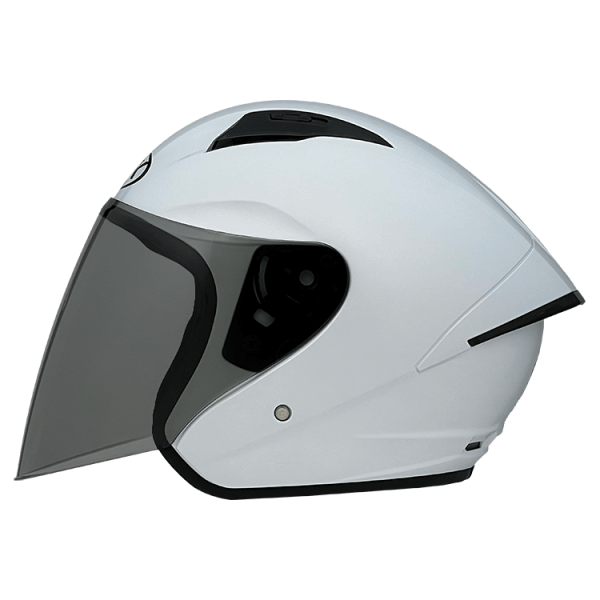 NHK N-1 Elite 亮白 素色 3/4罩式 輕量 舒適 通風