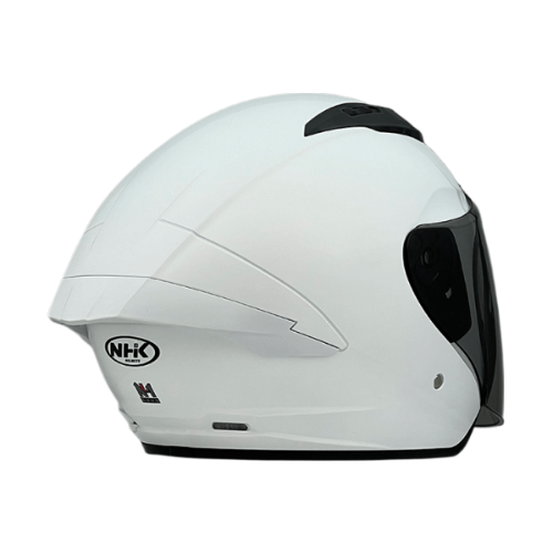 NHK N-1 MAX 亮白 素色 3/4罩式 輕量 舒適 通風