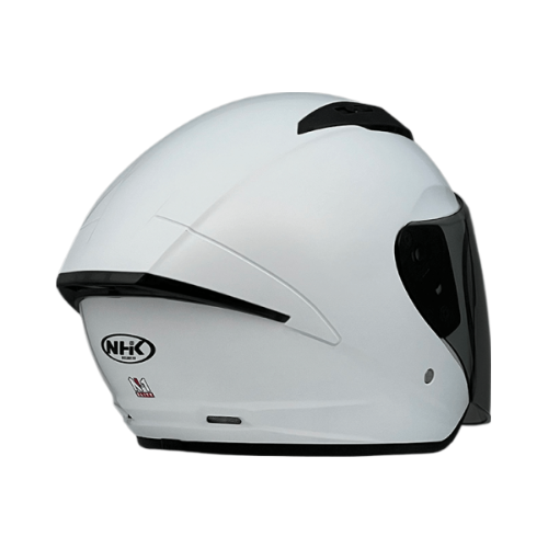 NHK N-1 Elite 亮白 素色 3/4罩式 輕量 舒適 通風