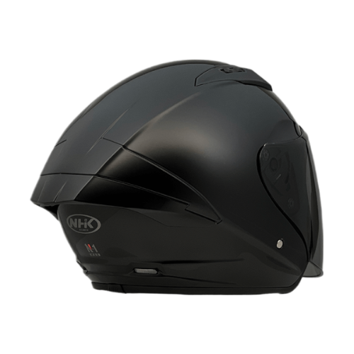 NHK N-1 MAX 亮黑 素色 3/4罩式 輕量 舒適 通風