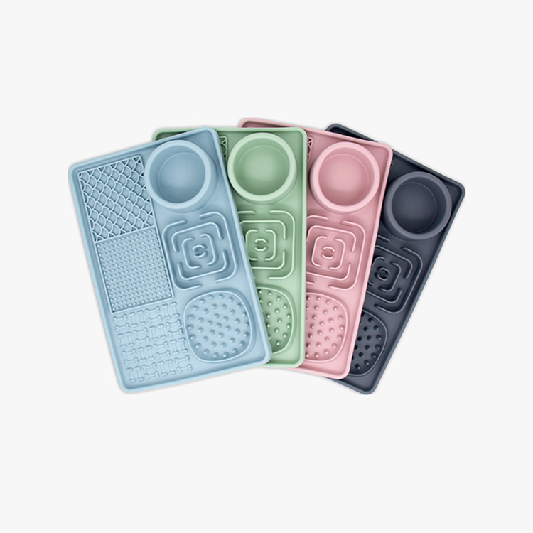 HOMI毛與家 雙功能寵物慢食墊｜4色可選