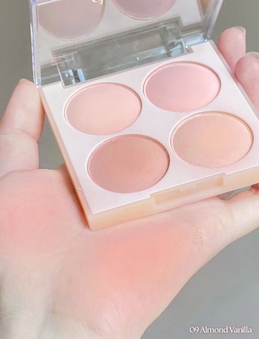 韓國  Dasique  冰淇淋4格腮紅盤