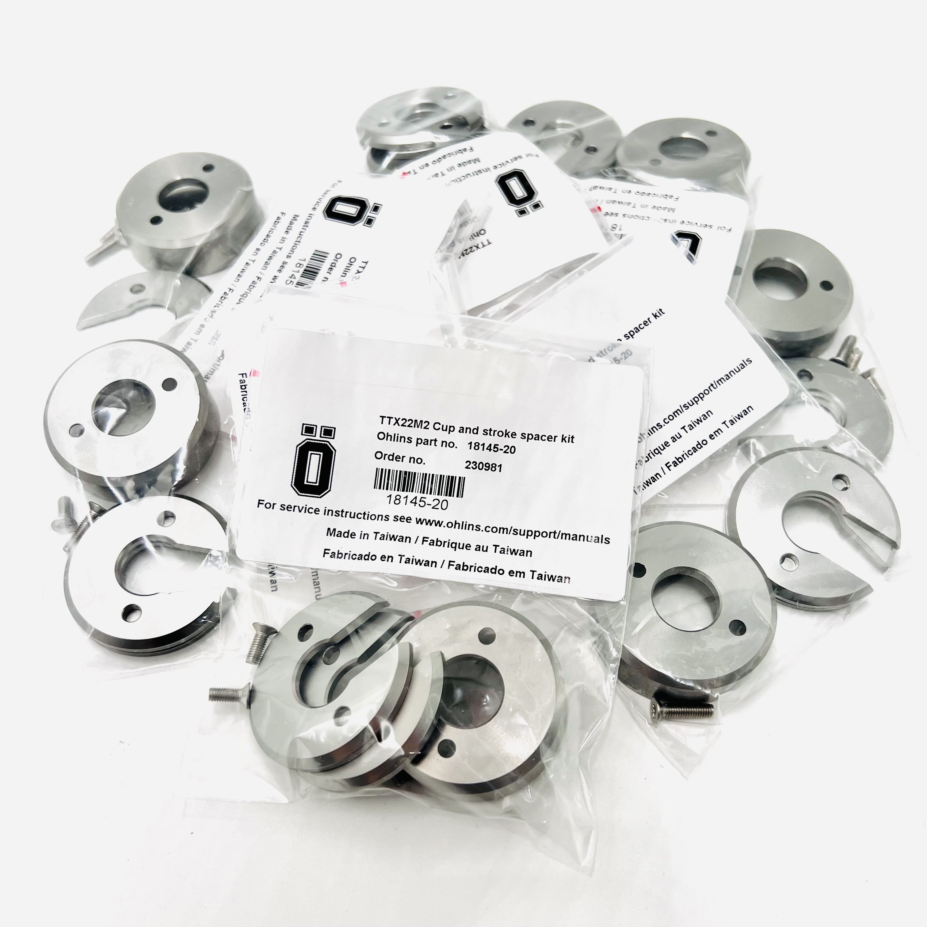 Öhlins TTX22m.2 彈簧後避震器行程限制塊