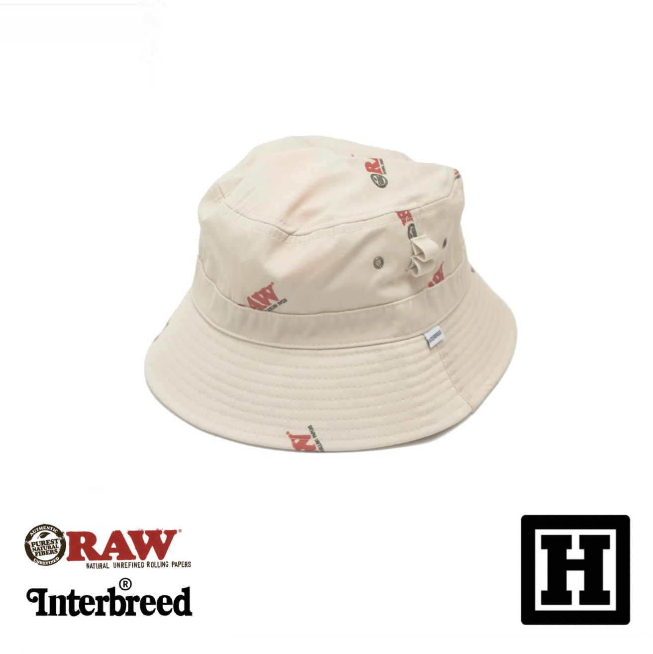RAW x INTERBREED Bucket Hat 限量聯名 漁夫帽
