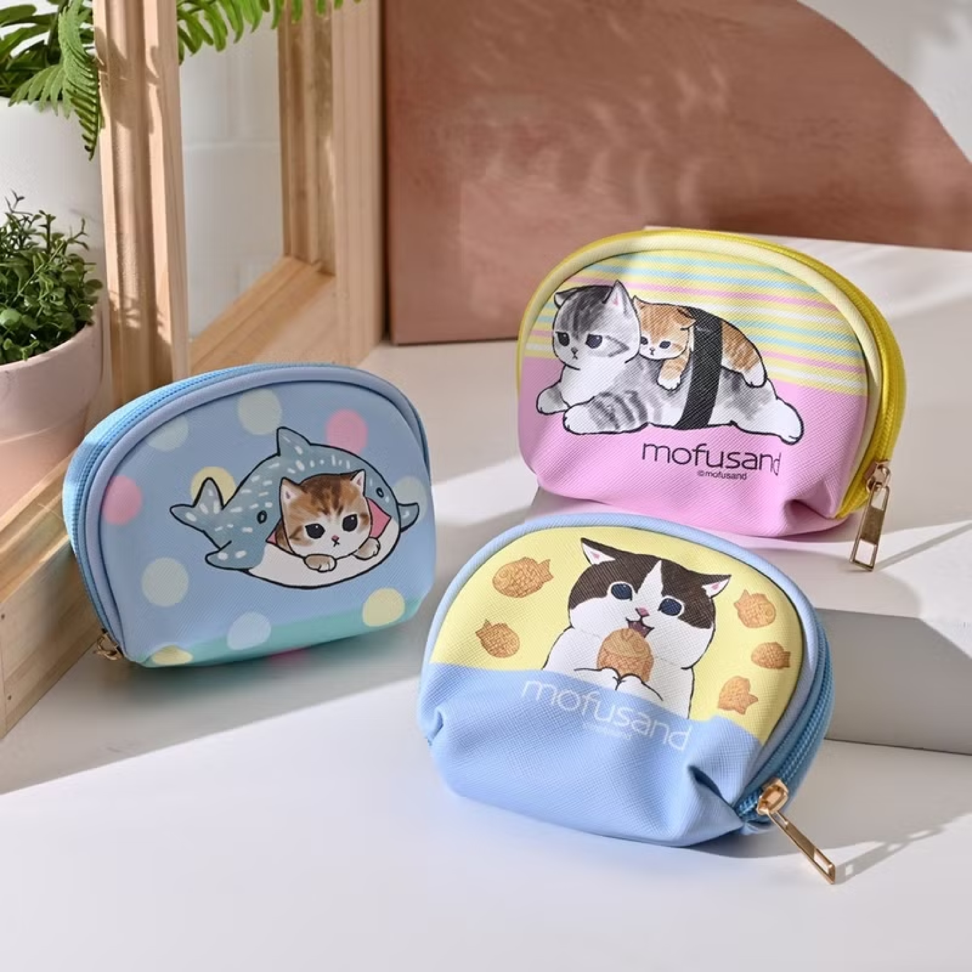 貓福珊迪｜𝗠𝗼𝗳𝘂𝘀𝗮𝗻𝗱 貝殼零錢包