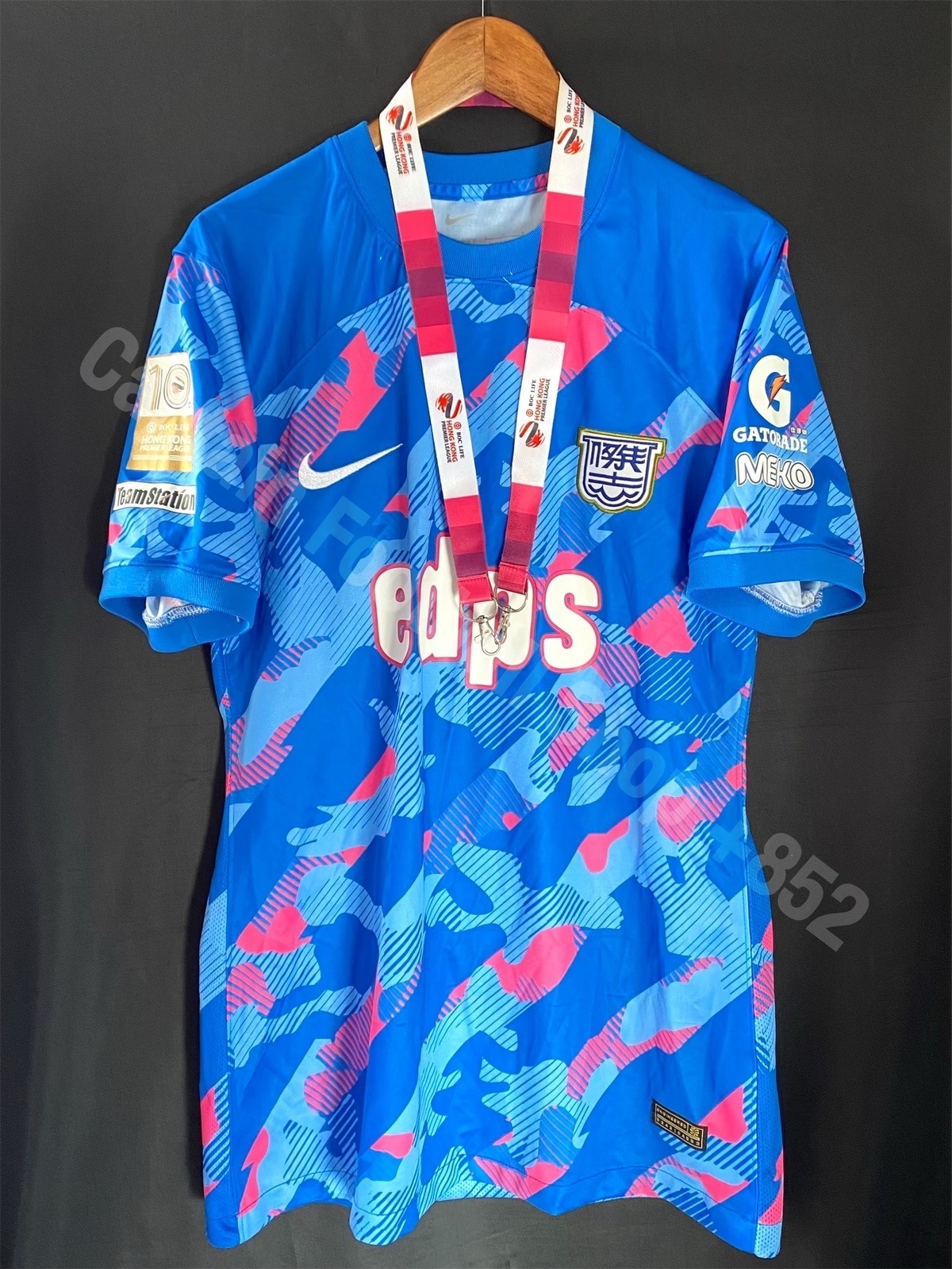 Kitchee 2023-2024 Nike Home Match Worn Shirt #89 JANTSCHER