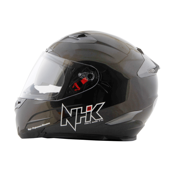 NHK RX-9 槍灰色 素色 全罩式 透氣 內墨片