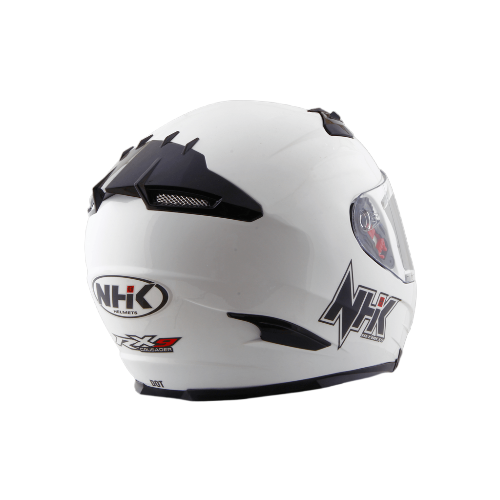 NHK RX-9 亮白 素色 全罩式 透氣 內墨片