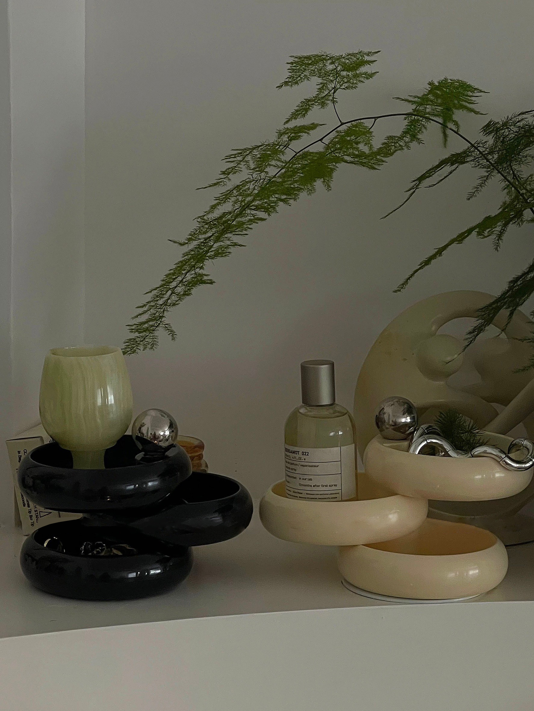 三層甜甜圈收納飾品展示盤擺件 / 2色