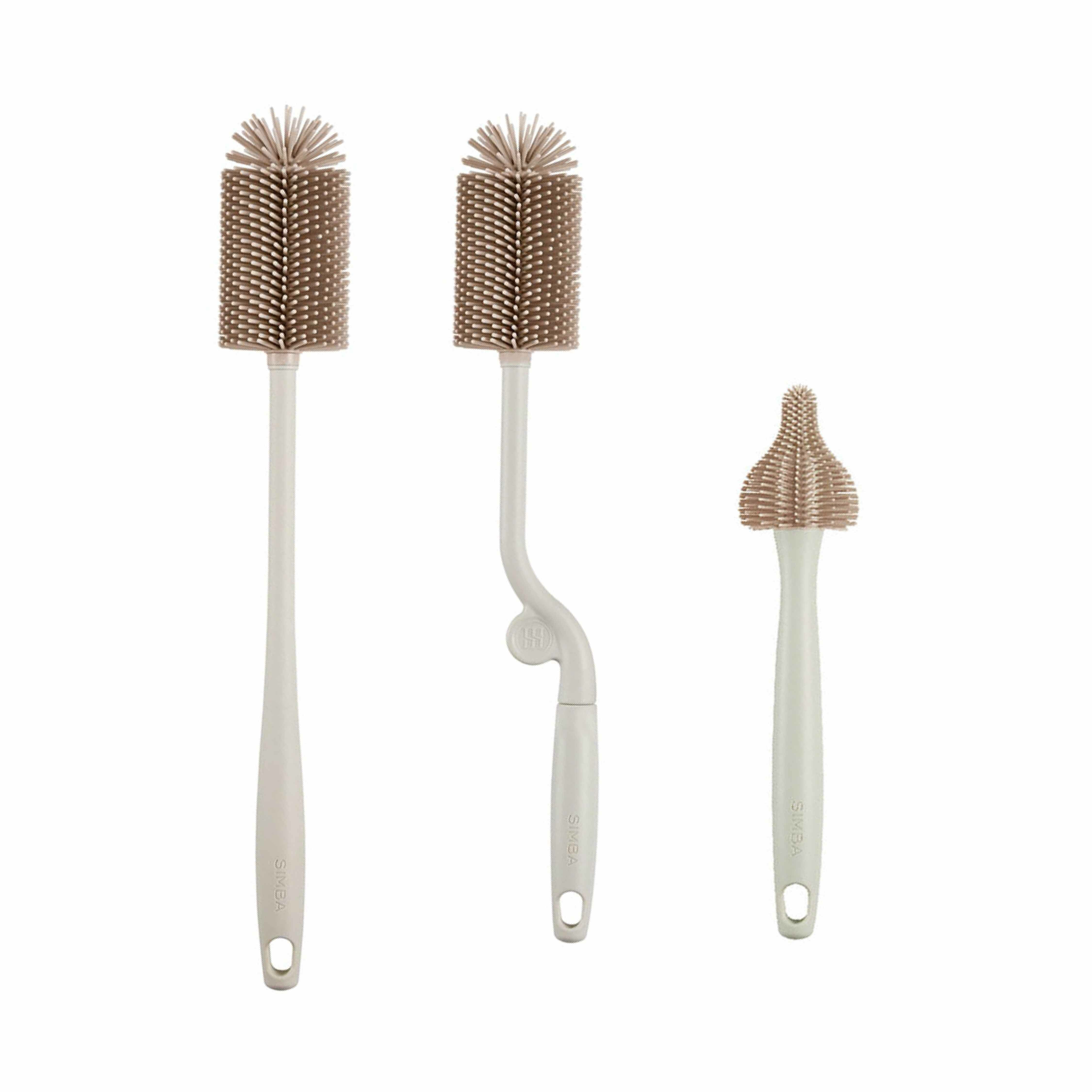 Simba 小獅王辛巴 超柔無垢白金矽膠奶瓶刷/奶嘴刷