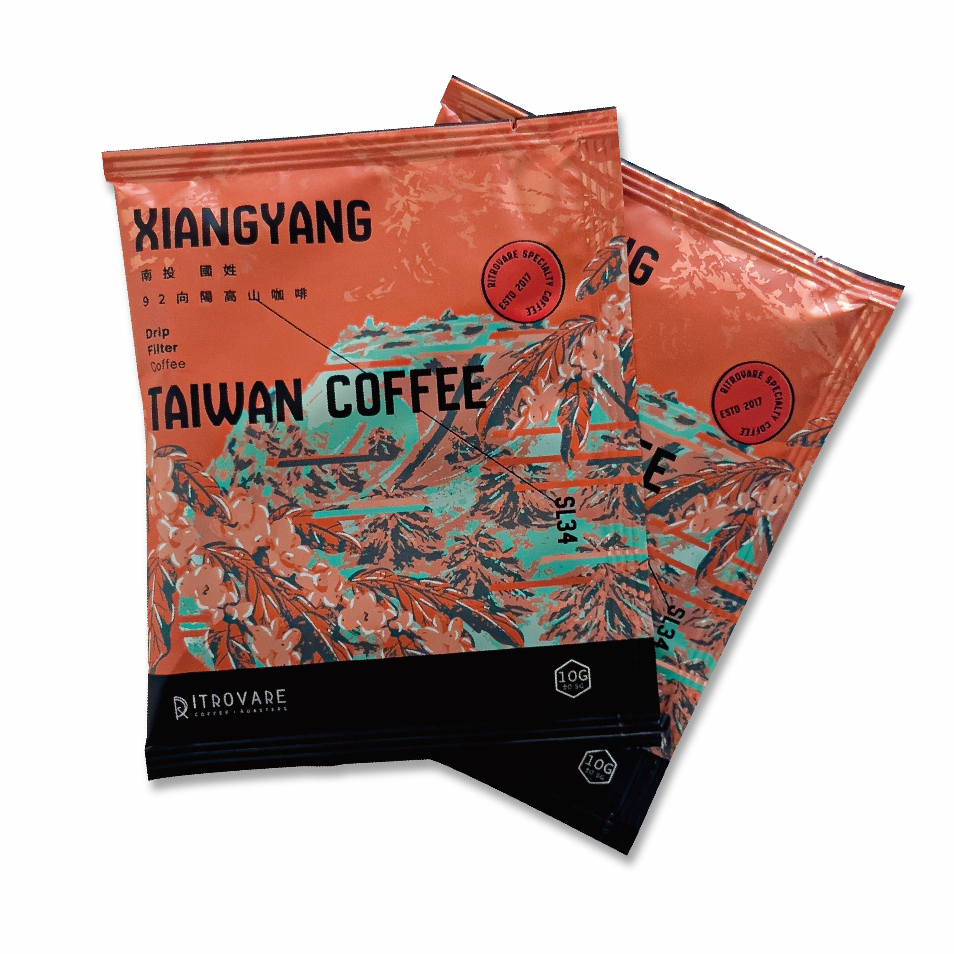 【精品濾掛咖啡・買一送一】南投國姓 92向陽高山咖啡 SL34｜10入