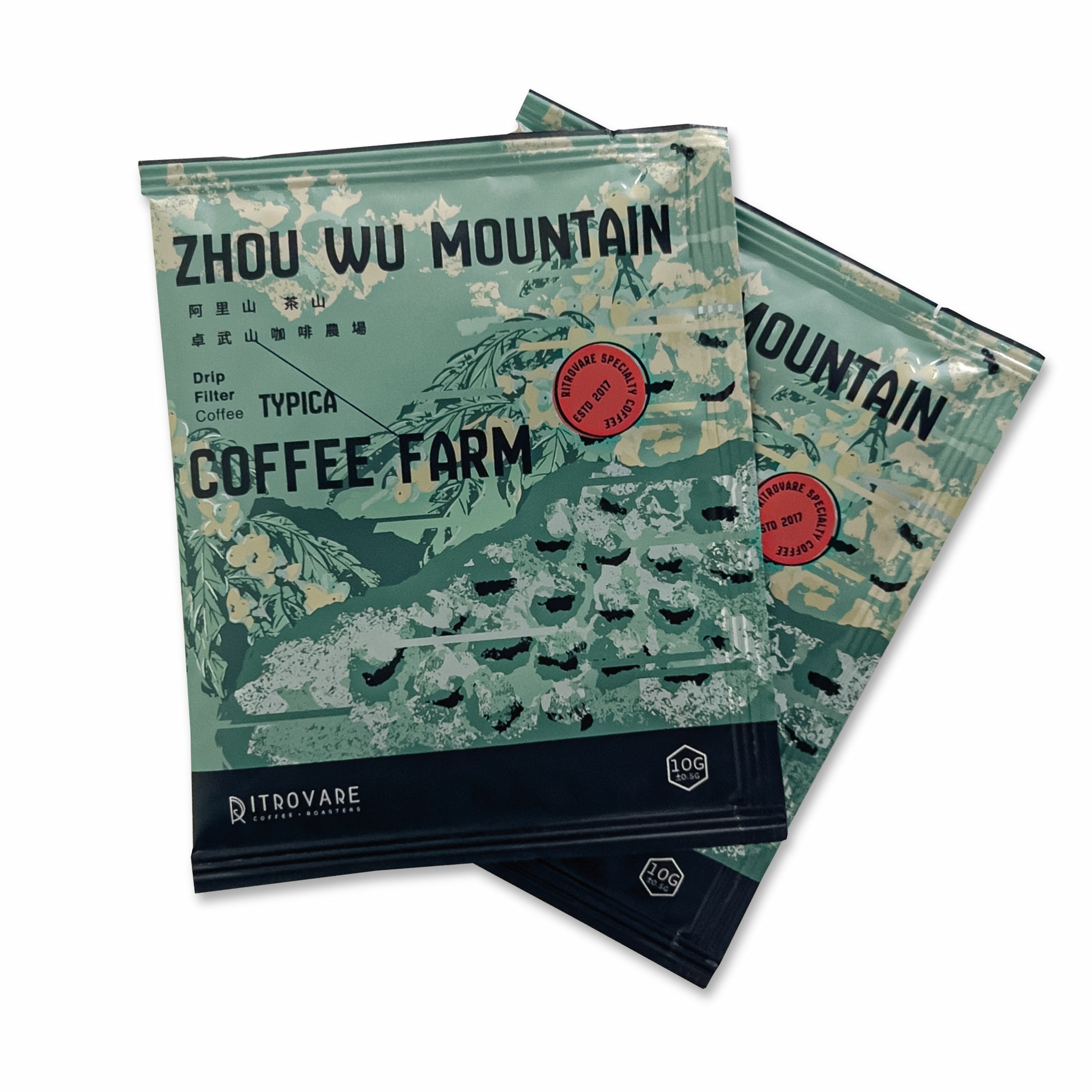 【精品濾掛咖啡・買一送一】阿里山 卓武山咖啡農場 Typica｜10入