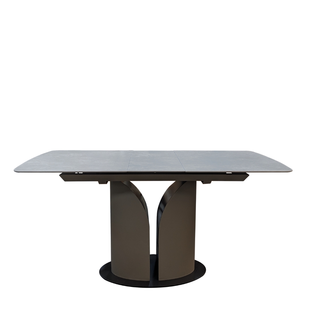 零碼特賣︱阿曼尼灰︱岩板拉伸餐桌