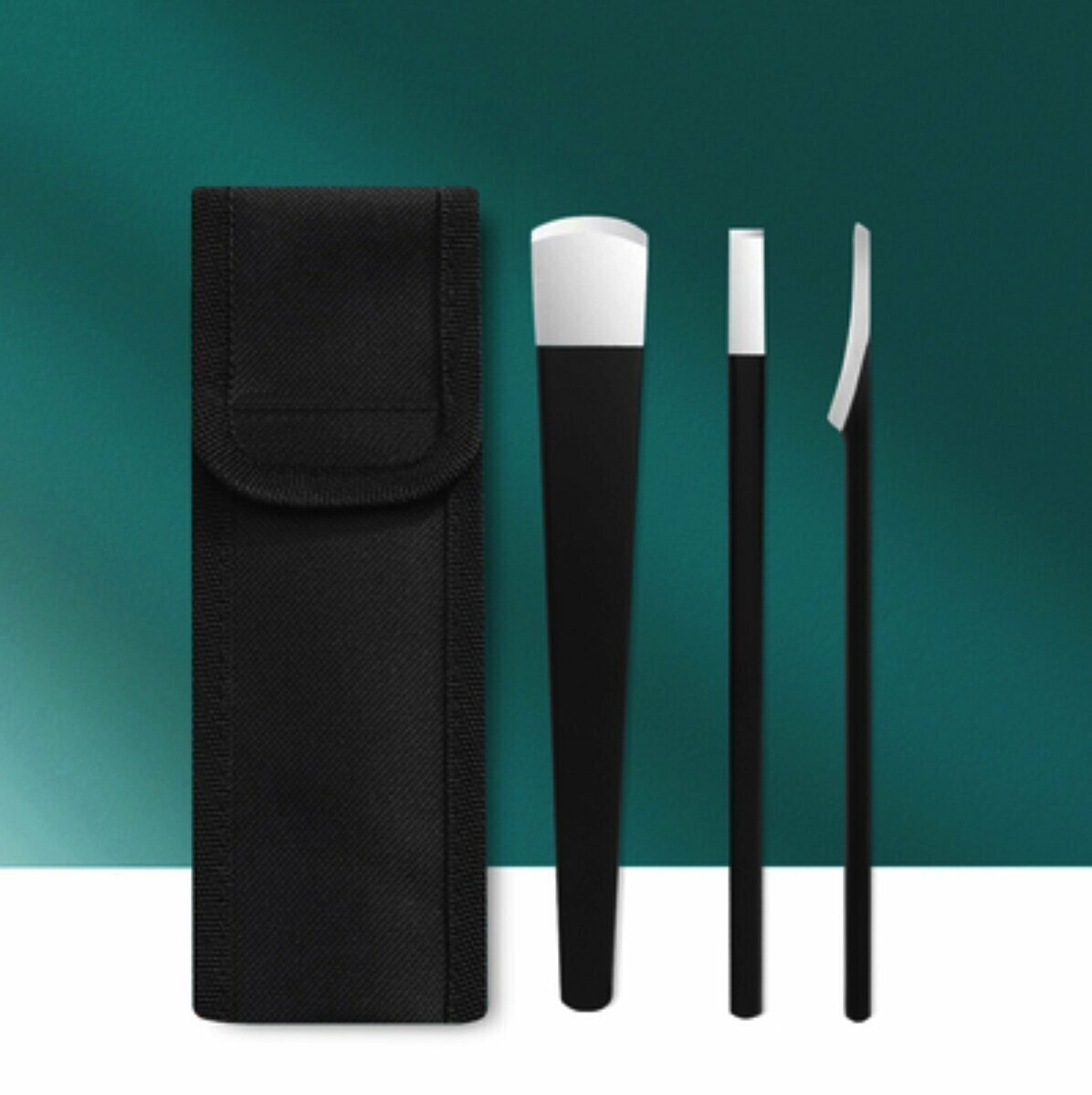 New professional pedicure knife set (Oxford bag + scraper three-piece set)