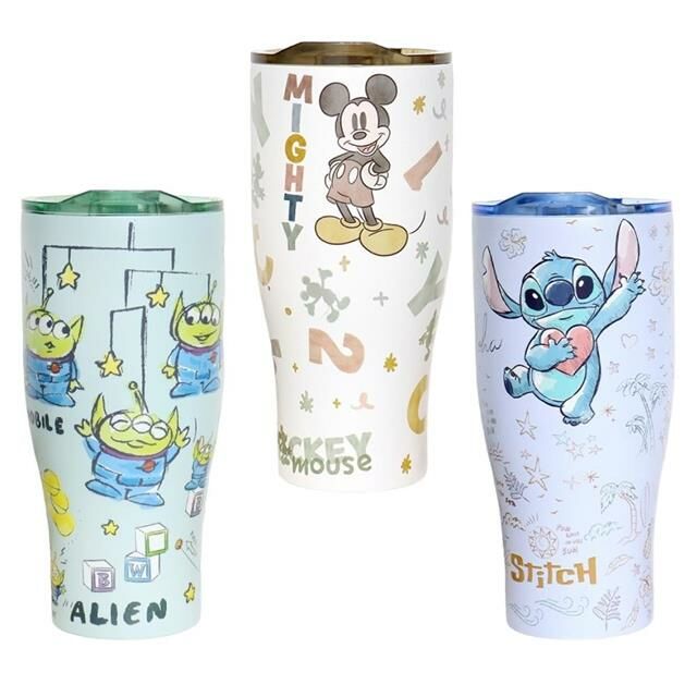 #現貨 迪士尼 304不鏽鋼冰霸杯 900ml (角色款)