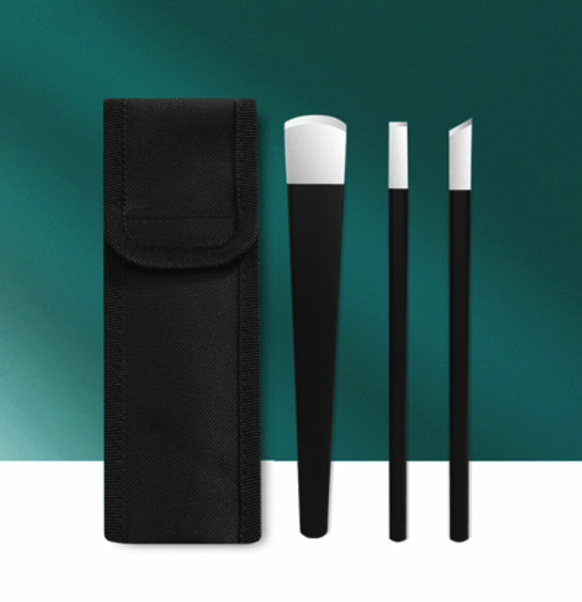 New professional pedicure knife set (Oxford bag + three knives)
