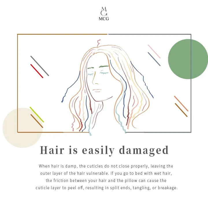 Hair is Easily Damaged