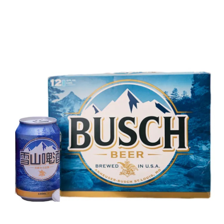 雪山啤酒｜小鋁罐330ml｜一箱24入