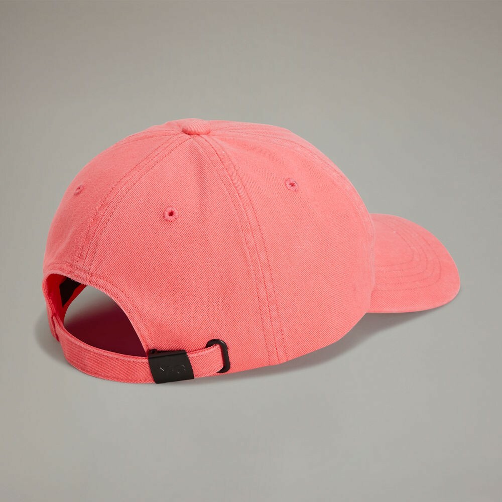 【 Y-3 DAD CAP 復古老爹帽 - 粉橘紅 】
