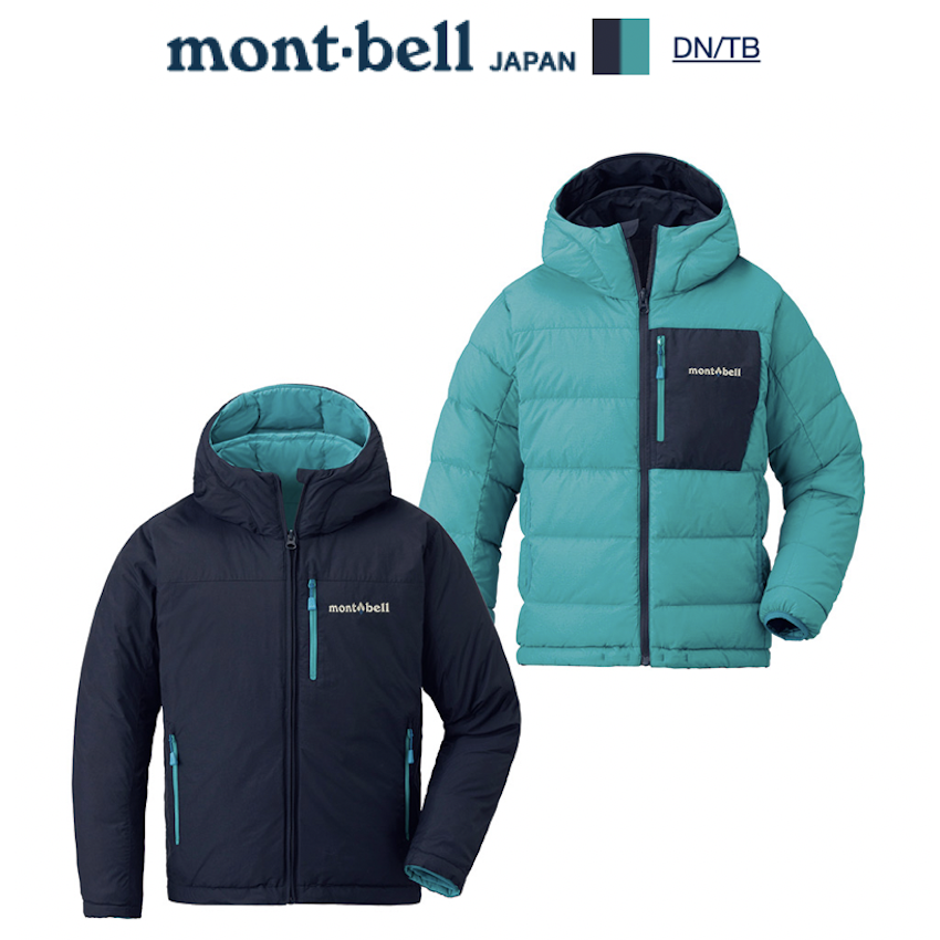 日本 Mont-Bell Colorado Parka Kid's 兒童雙面羽絨外套