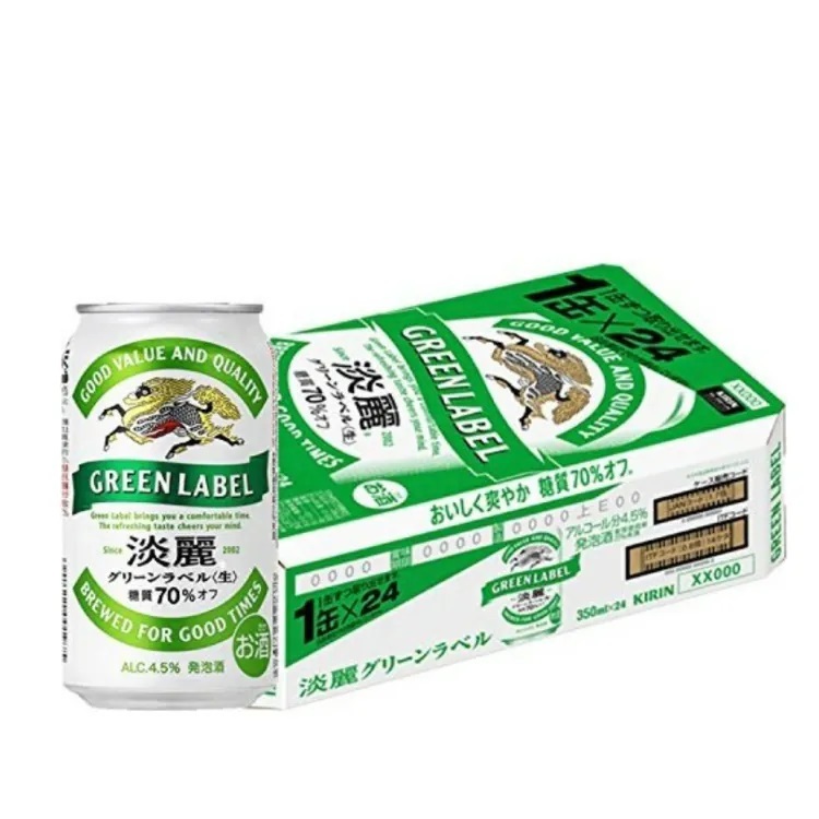 麒麟淡麗｜小鋁罐350ml｜一箱24入