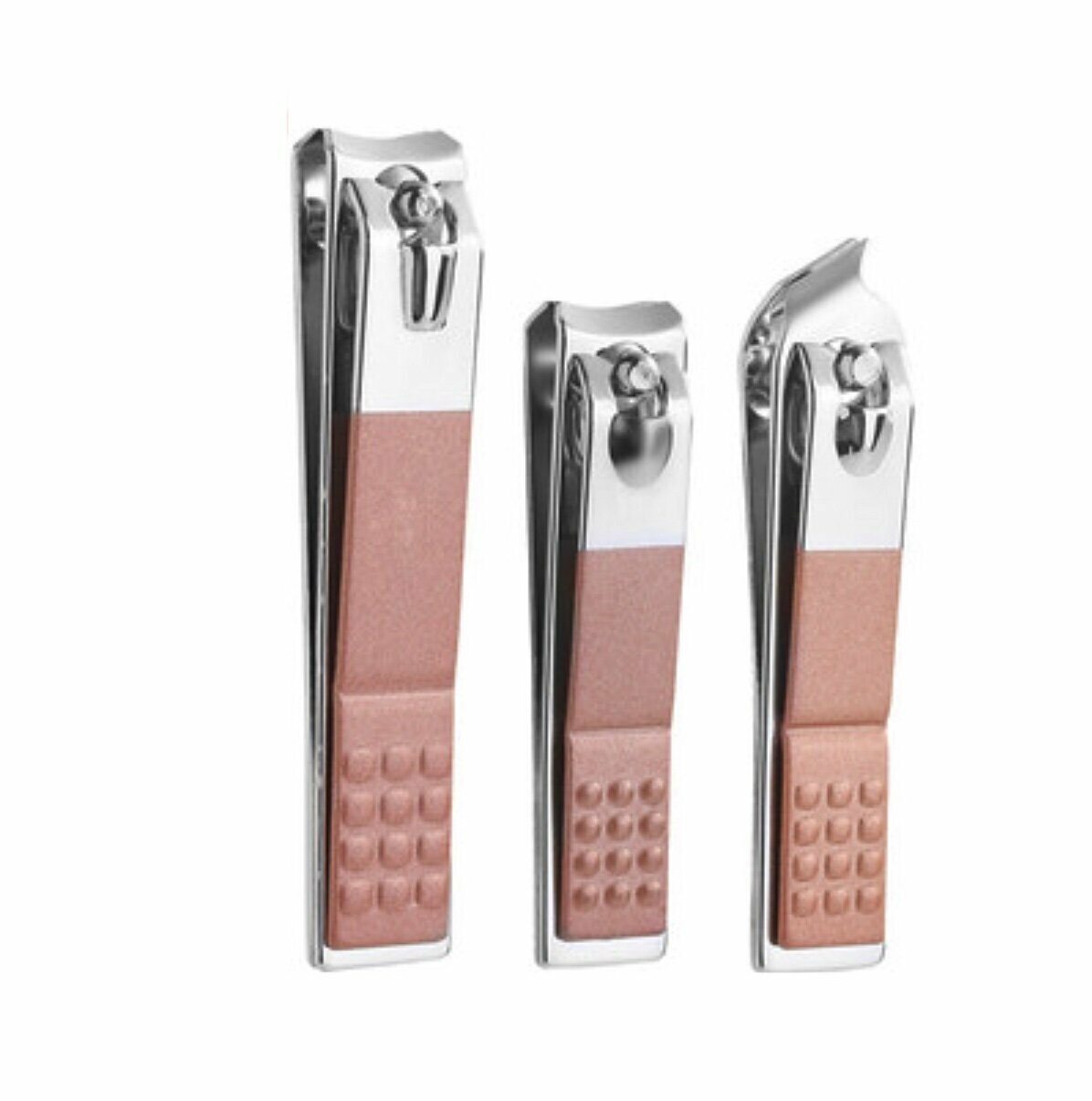 New home nail clipper set (rose gold 3-piece set)
