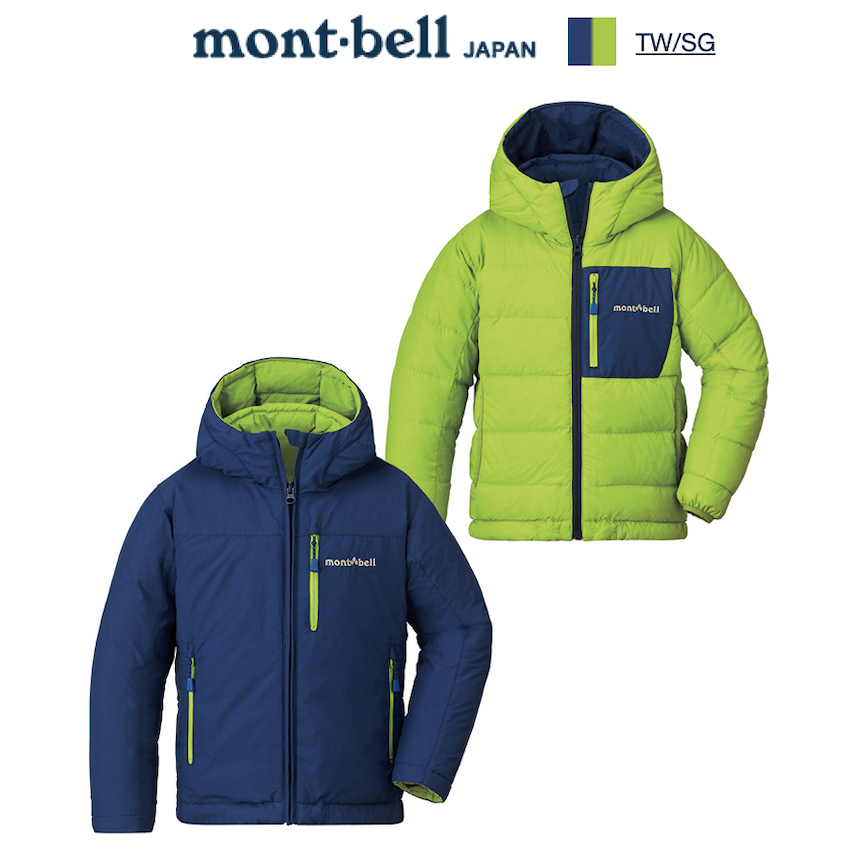 日本 Mont-Bell Colorado Parka Kid's 幼童雙面羽絨外套