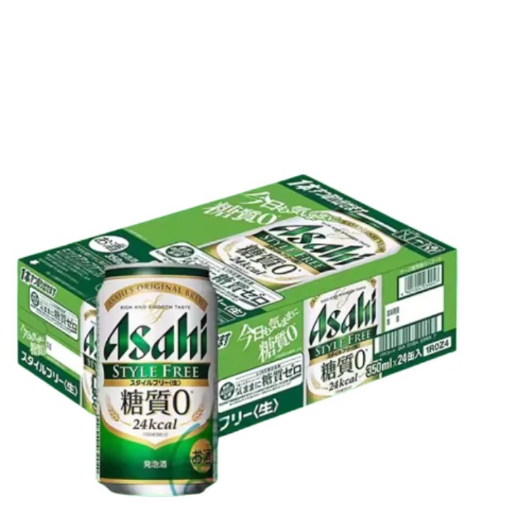 朝日零糖質｜小鋁罐350ml｜一箱24入