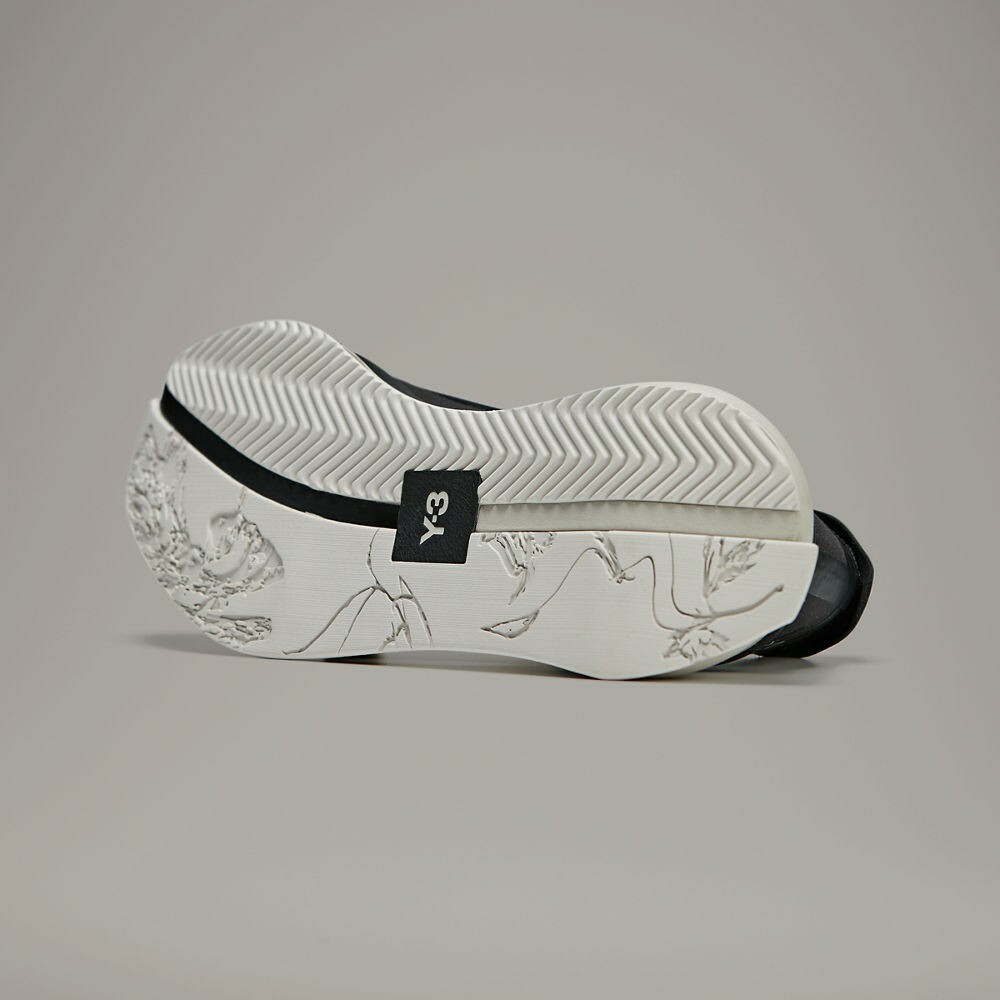 【 Y-3 S-GENDO RUN 頂級跑鞋 - 黑×灰白 】