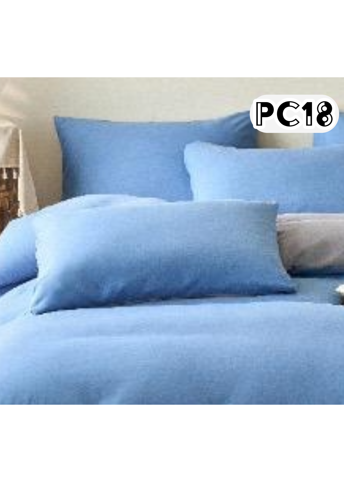 極簡主義純色枕套 PC18