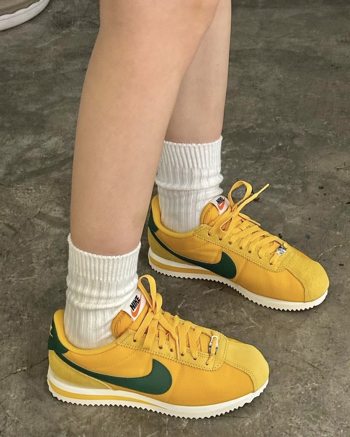 "調貨" Nike Cortez 阿甘鞋 緩震 輕盈 復古經典 女款 黃綠 DZ2795-702