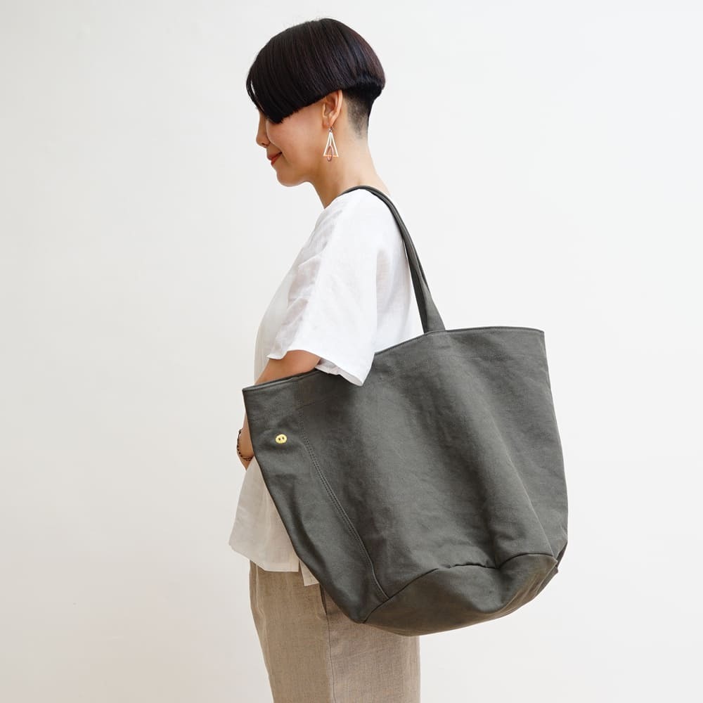 Camping Plus  經典托特包  軍綠