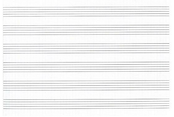 Z6 空白五線譜 兒童練習簿(6行譜)