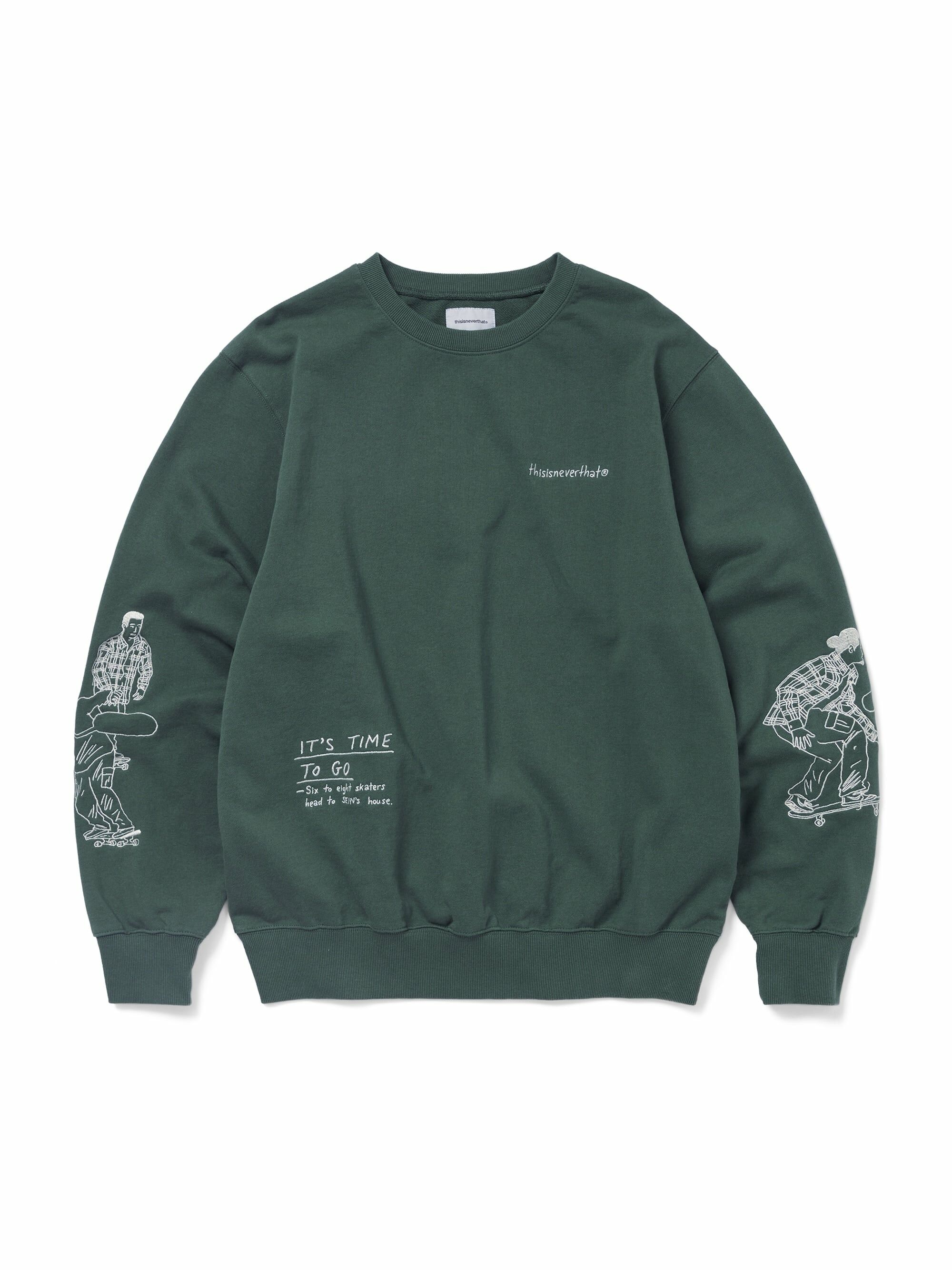 thisisneverthat Sketch Embroidery Crewneck