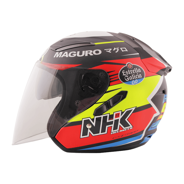 NHK R1 SG11#1 (Sergio Garcia) 亮面黑 選手彩繪 3/4罩式 透氣 內墨片