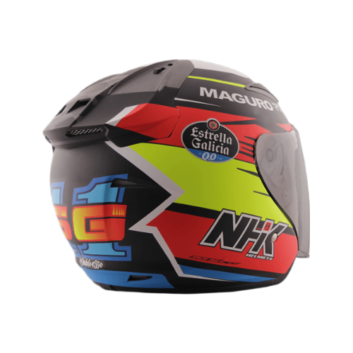 NHK R1 SG11#1 (Sergio Garcia) 亮面黑 選手彩繪 3/4罩式 透氣 內墨片