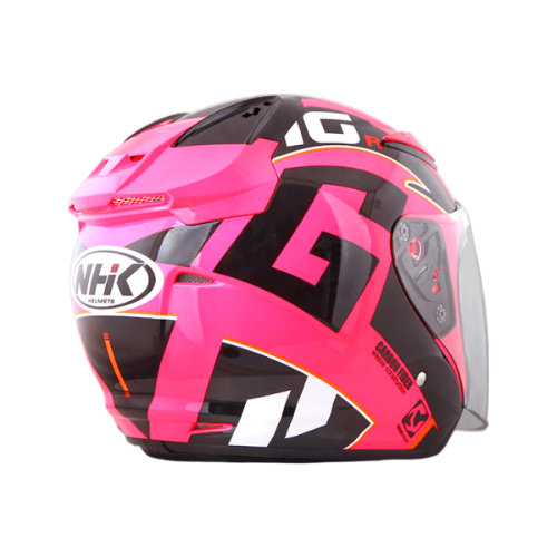 NHK R1 G10 亮面螢光粉 彩繪 3/4罩式 透氣 內墨片