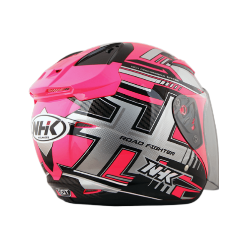 NHK R1 燈彩 (Lantern) 亮面螢光粉 彩繪 3/4罩式 透氣 內墨片