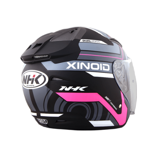 NHK R1 X立方 (Xinoid) 消光黑粉 彩繪 3/4罩式 透氣 內墨片