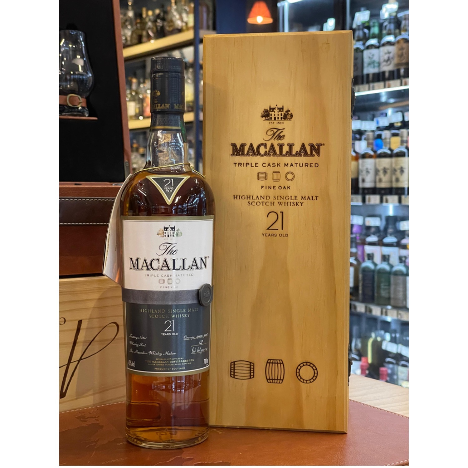 Macallan 21 Years Old Fine Oak Triple Cask Matured