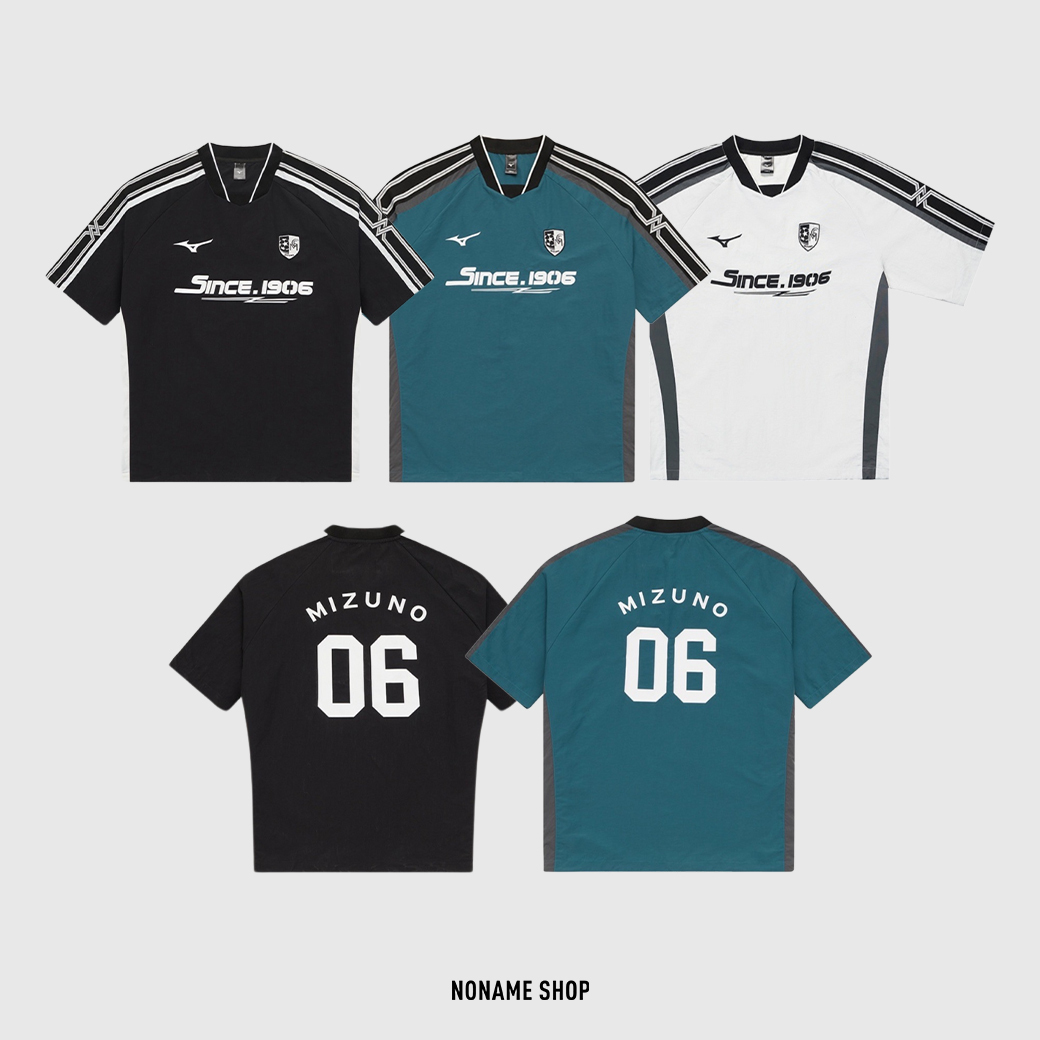 MIZUNO 美津濃 LOGO 復古 運動 數字 短袖 (男/女款)