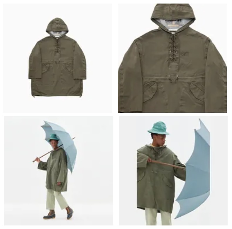 visvim CHINOOK PONCHO 3L DMGD OLIVE モッズ visvim CHINOOK PONCHO 3L DMGD OLIVE モッズ