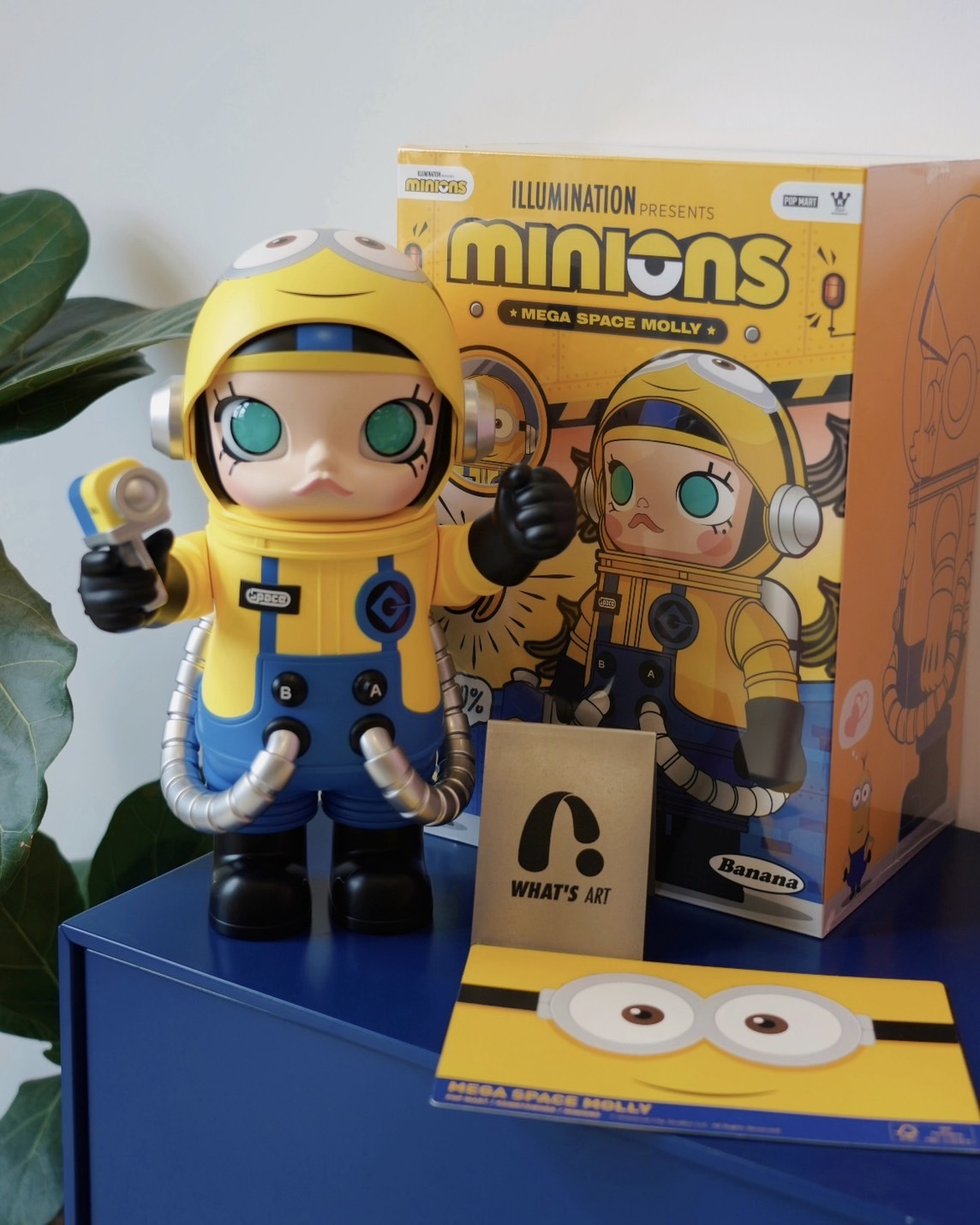 <官方正版授權>POPMART MEGA SPACE MOLLY 小小兵 400% 泡泡瑪特