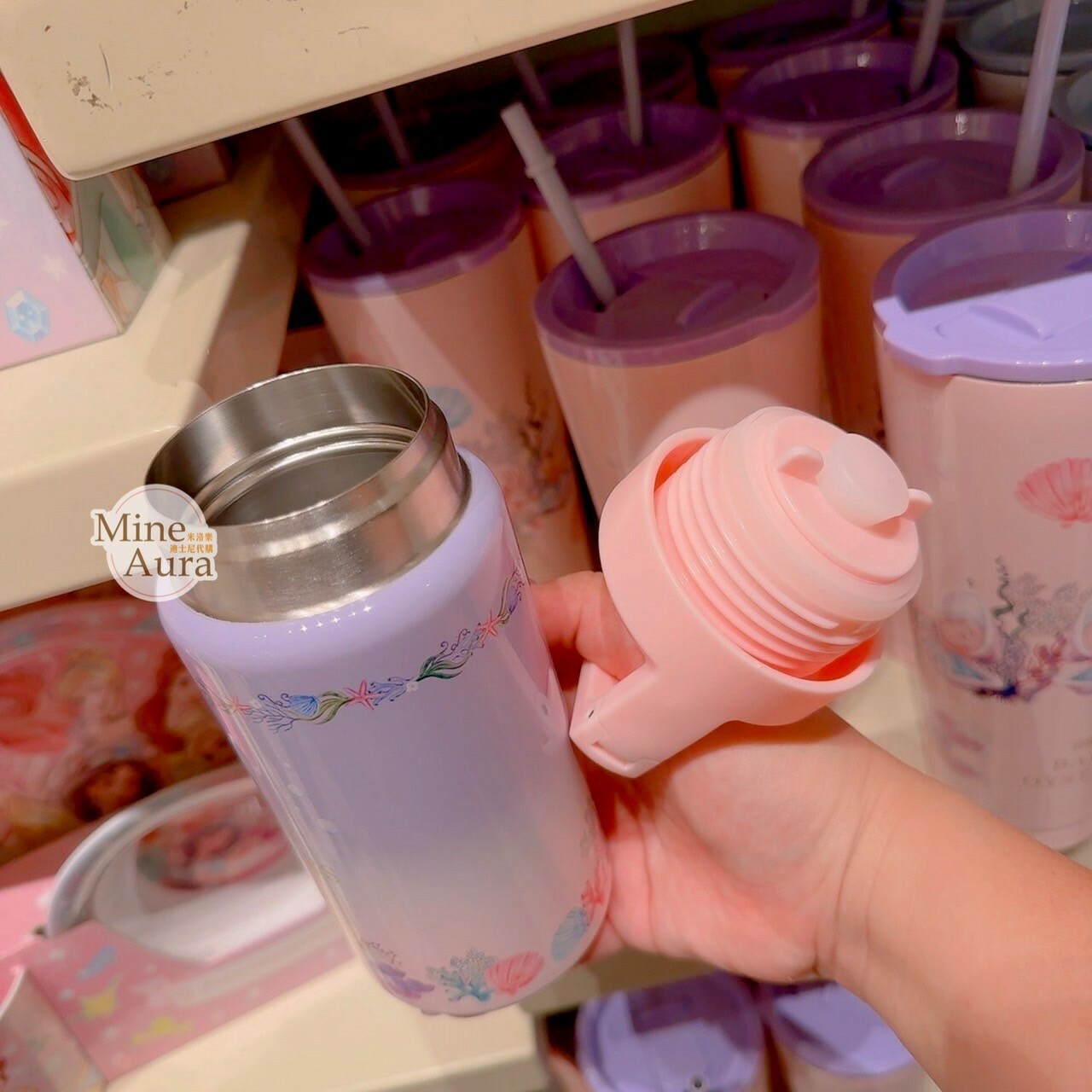 牡蠣寶寶系列 圖案 手提設計 隨身 水杯 水壺 愛麗絲夢遊仙境 Alice in Wonderland -香港迪士尼樂園